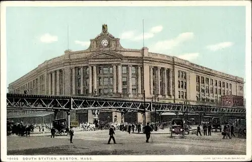 Ak Boston Massachusetts USA, South Station