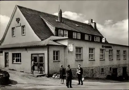 Ak Masserberg in Thüringen, HO Gaststätte Berghof