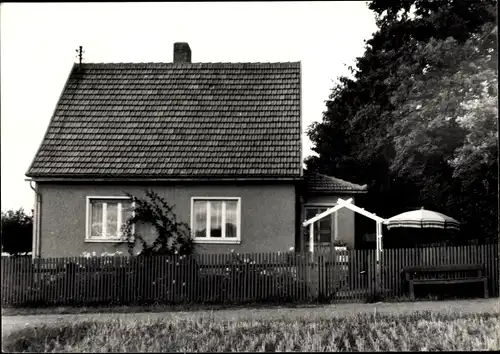 Foto Ak Neudorf Harzgerode am Harz, Wohnhaus