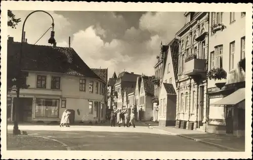 Ak Elmshorn in Holstein, Alter Markt