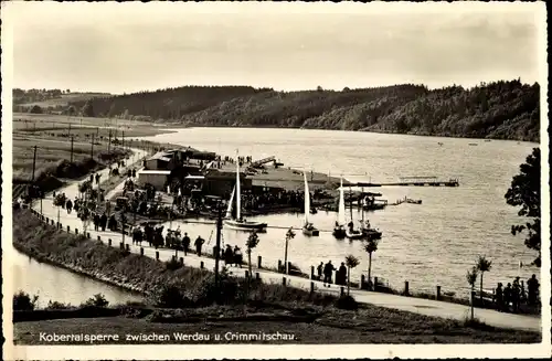 Ak Crimmitschau in Sachsen, Kobertalsperre