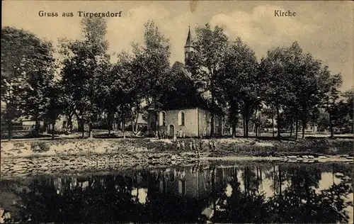 Ak Tirpersdorf im Vogtland, Kirche