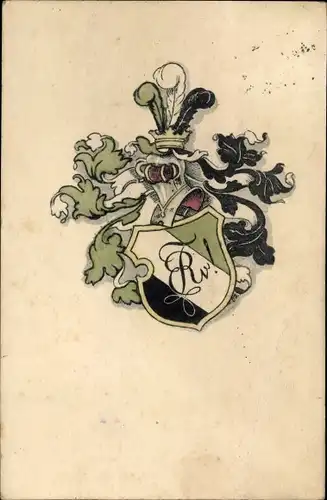 Studentika Wappen Ak Gotha in Thüringen, TRV