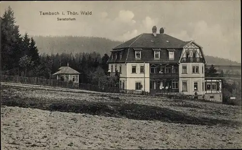 Ak Tambach Dietharz in Thüringen, Sanatorium