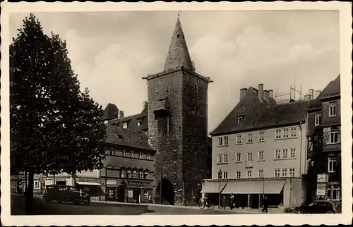 Ak Jena in Thüringen, Am Johannistor, Geschäfte