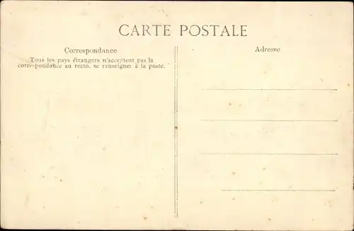 Ak Circuit de l'Est d'Aviation 1910, Sommer plane au dessus du Monoplan Bleriot