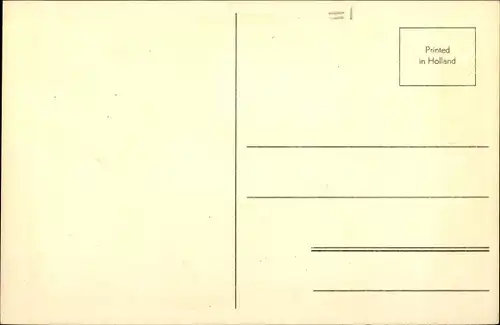 Künstler Ak Rotgans, H., Unzufriedene Urlauber, Regenweter, Leve de vacantie