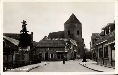 Ak Borculo Gelderland, Kerkstraat