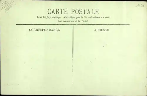 Ak Paris XVIII Montmartre, Family Hotel, Mme Thierry's, Rue de Clichy, Speisesaal, Innenansicht