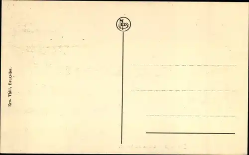 Ak Diksmuide Dixmude Westflandern, Den Lindenlaan, Allée des Tilleuls