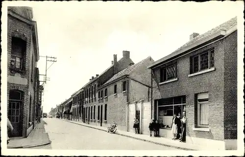 Ak Bornem Flandern Antwerpen, Nieuwe Kouterstraat