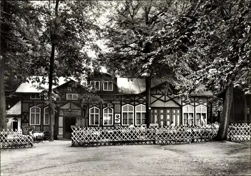 Ak Bad Suderode Quedlinburg im Harz, Waldrestaurant Felsenkeller