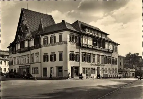 Ak Meiningen in Thüringen, HO Hotel Sächsischer Hof