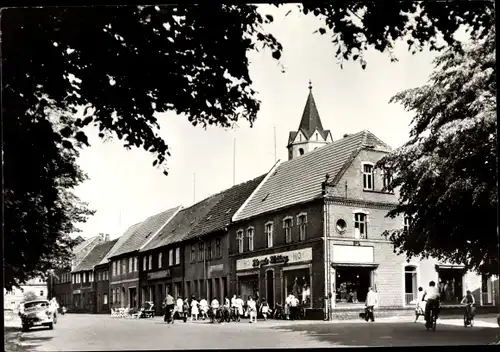 Ak Jeßnitz Jessnitz in Anhalt, Karl Liebknecht Straße