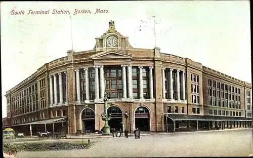Ak Boston Massachusetts USA, South Terminal Station