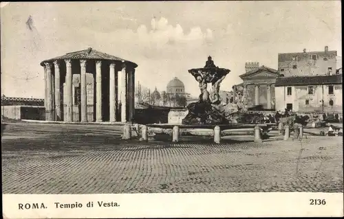 Ak Roma Rom Lazio, Tempio di Vesta
