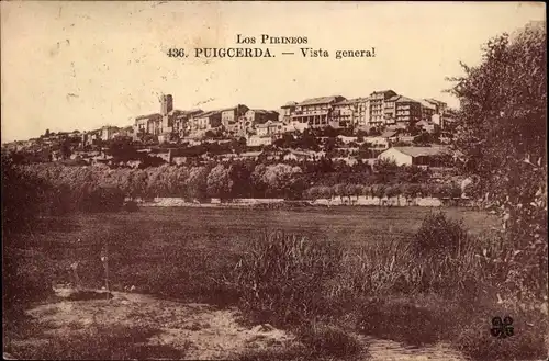 Ak Puigcerda Katalonien, Vista general