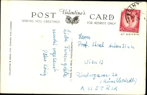 Ak Flint Mountain Wales, Gesamtansicht