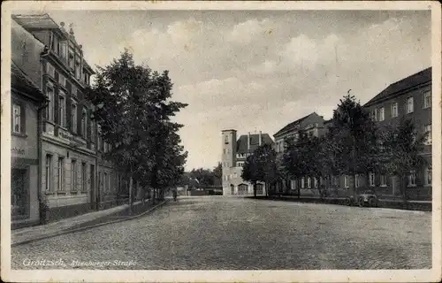 Ak Groitzsch in Sachsen, Altenburger Straße