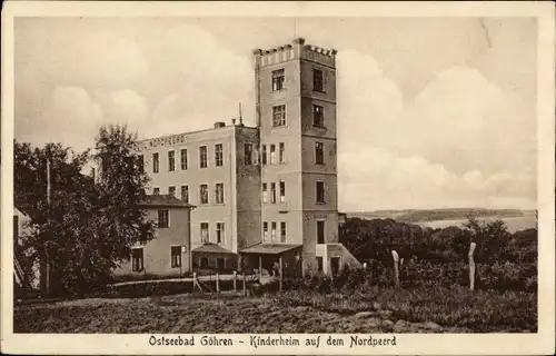 Ak Göhren auf Rügen, Kinderheim auf dem Nordpeerd