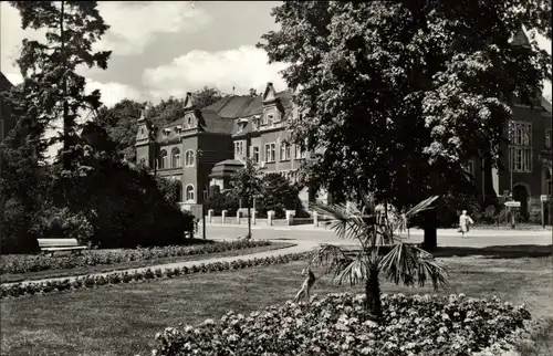 Ak Bad Schmiedeberg in der Dübener Heide, Kurpark