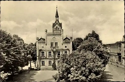 Ak Peitz in der Niederlausitz, Marktplatz