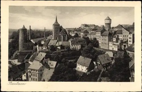 Ak Bautzen in der Oberlausitz, Panorama