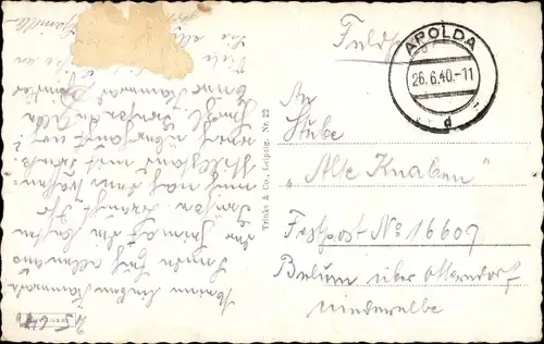 Ak Apolda in Thüringen, Gesamtansicht