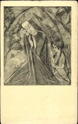 Künstler Ak Toorop, J., Narcissus Poeticus