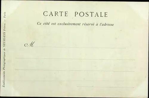 Ak Paris VII. Arrondissement Palais Bourbon, Les Invalides, Gedicht von Philippe Dufour