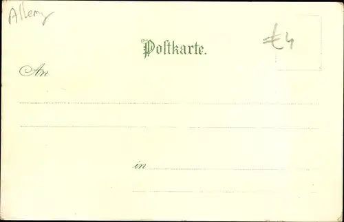 Litho Turnvater Jahn, Turner, Gut Heil