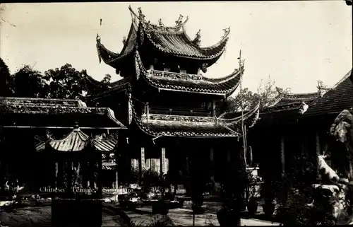 Foto Ak Singapore Singapur, Chinese Temple