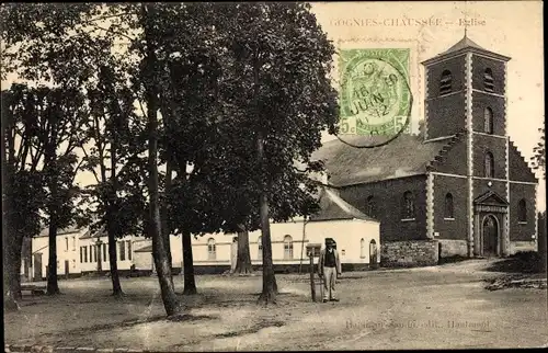 Ak Gognies-Chaussée Nord, Eglise