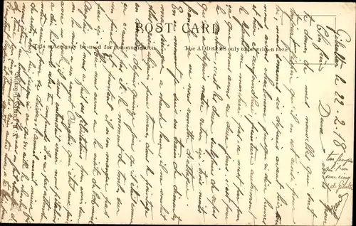 Ak Gibraltar, Casemates Square, Felsen, Platz