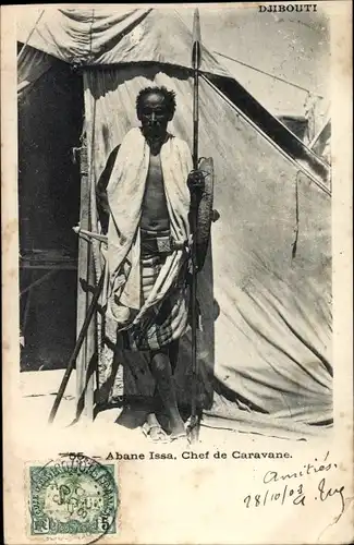 Ak Djibouti Dschibuti, Abane Issa, Chef de Caravane