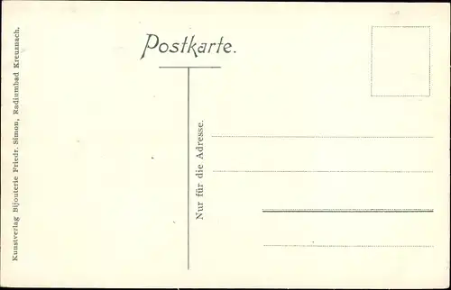 Ak Bad Kreuznach in Rheinland Pfalz, Nahe - und Elisabethquelle