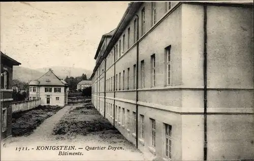 Ak Königstein im Taunus Hessen, Quartier Doyen, Batiments