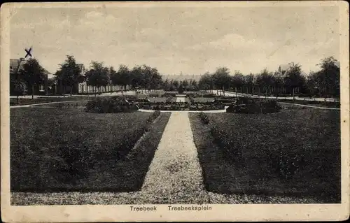 Ak Treebeek Limburg Niederlande, Treebeeksplein