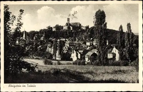 Ak Königstein im Taunus, Gesamtansicht