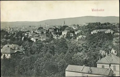 Ak Wiesbaden in Hessen, Gesamtansicht