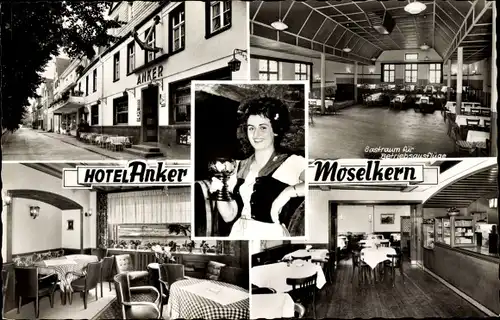 Ak Moselkern an der Mosel, Hotel Anker