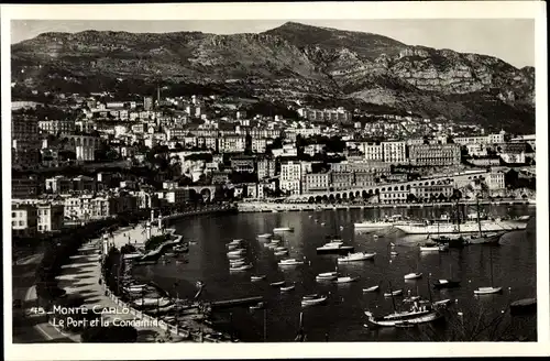 Ak Monte Carlo Monaco, Le Port et la Condamine