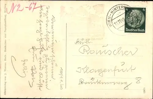 Ak Mödling in Niederösterreich, Anningerhaus