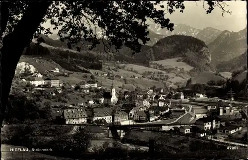 Ak Hieflau Landl in der Steiermark, Gesamtansicht