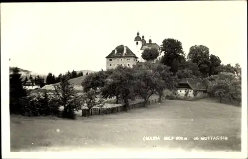 Ak Guttaring Kärnten, Maria Hilf, Wallfahrtskirche