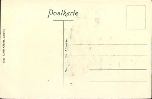 Ak Harzgerode im Harz, Schloss, Kaiserliches Postamt, Straßenlaterne