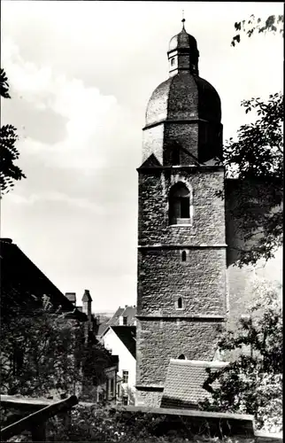 Ak Lutherstadt Eisleben, Luthers Taufkirche St. Petri-Pauli