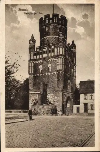 Ak Stendal in der Altmark, Uenglinger Tor