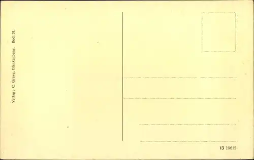Ak Thale im Harz, Bodetal, Bodekessel, Wasserfall, Felsen