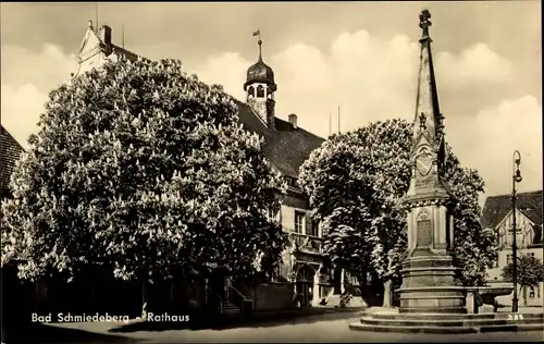 Ak Bad Schmiedeberg in der Dübener Heide, Rathaus